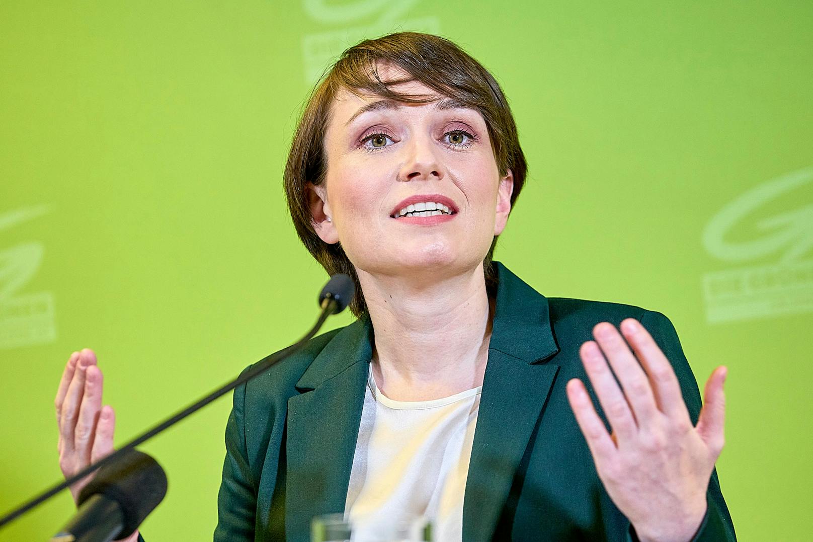 Sigi Maurer erklärte am 16. Februar in einer Pressekonferenz, dass die Grünen dem Misstrauensantrag gegen Finanzminister Gernot Blümel (ÖVP) nicht zustimmen.