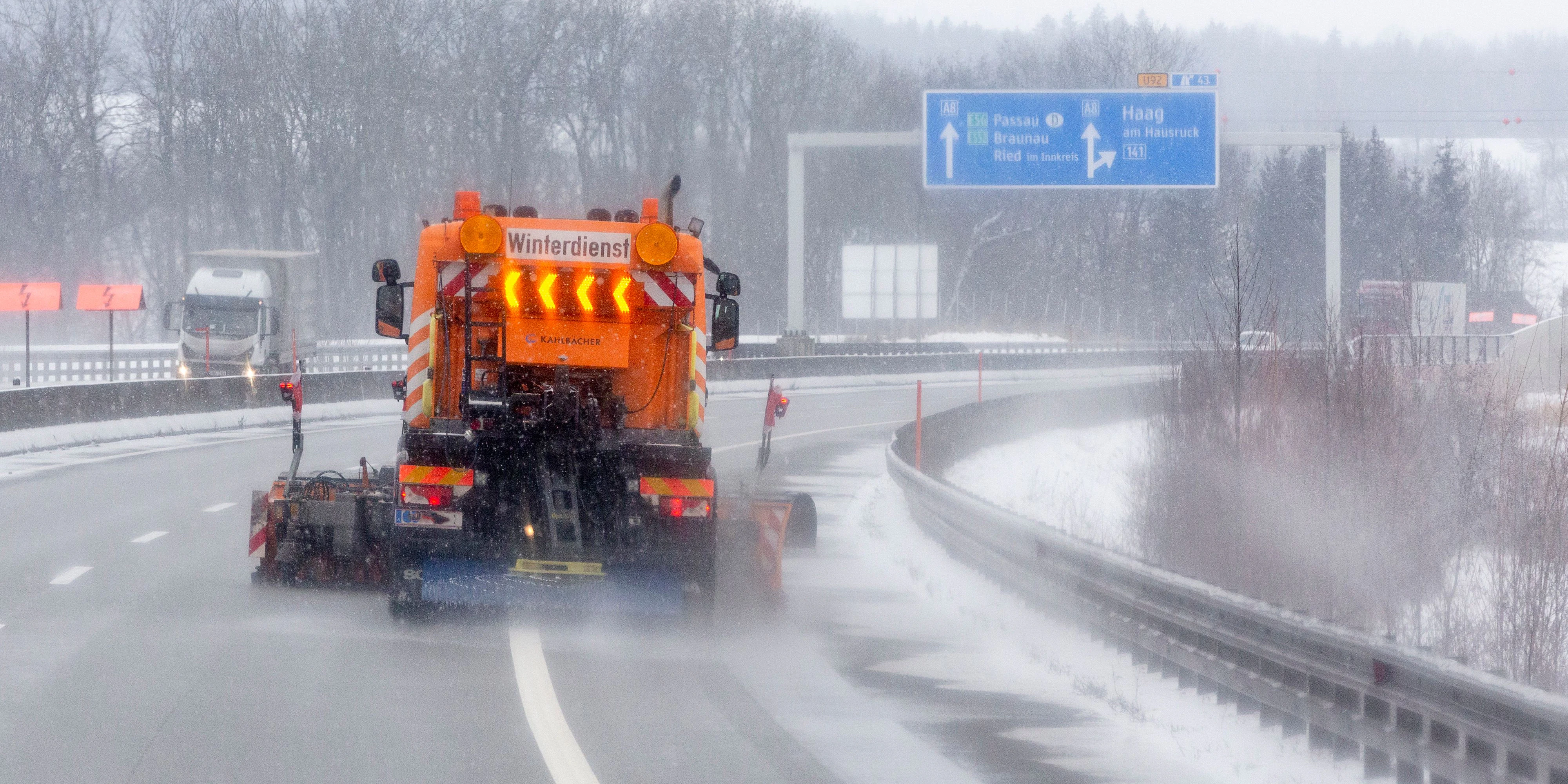 Der Winterdienst ist gerüstet.