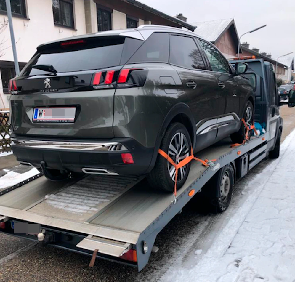 Peugeot wurde am Dienstag abgeholt