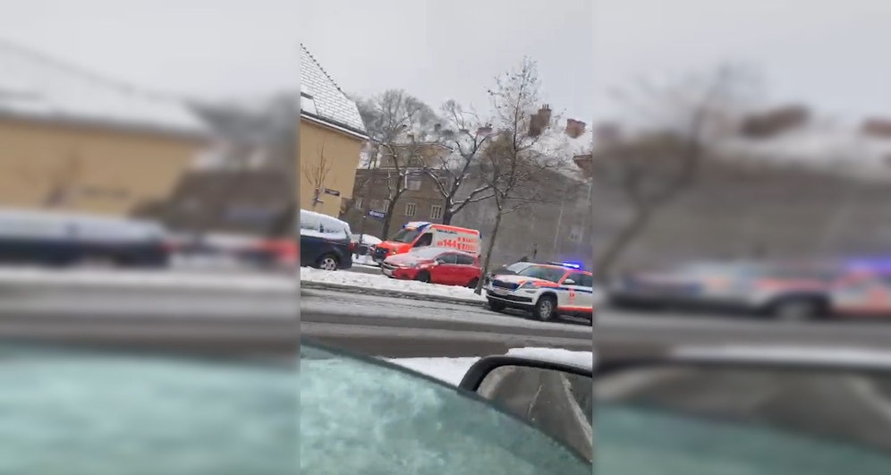 Eine 55-Jährige wurde bei dem Vorfall in der Possingergasse verletzt. 