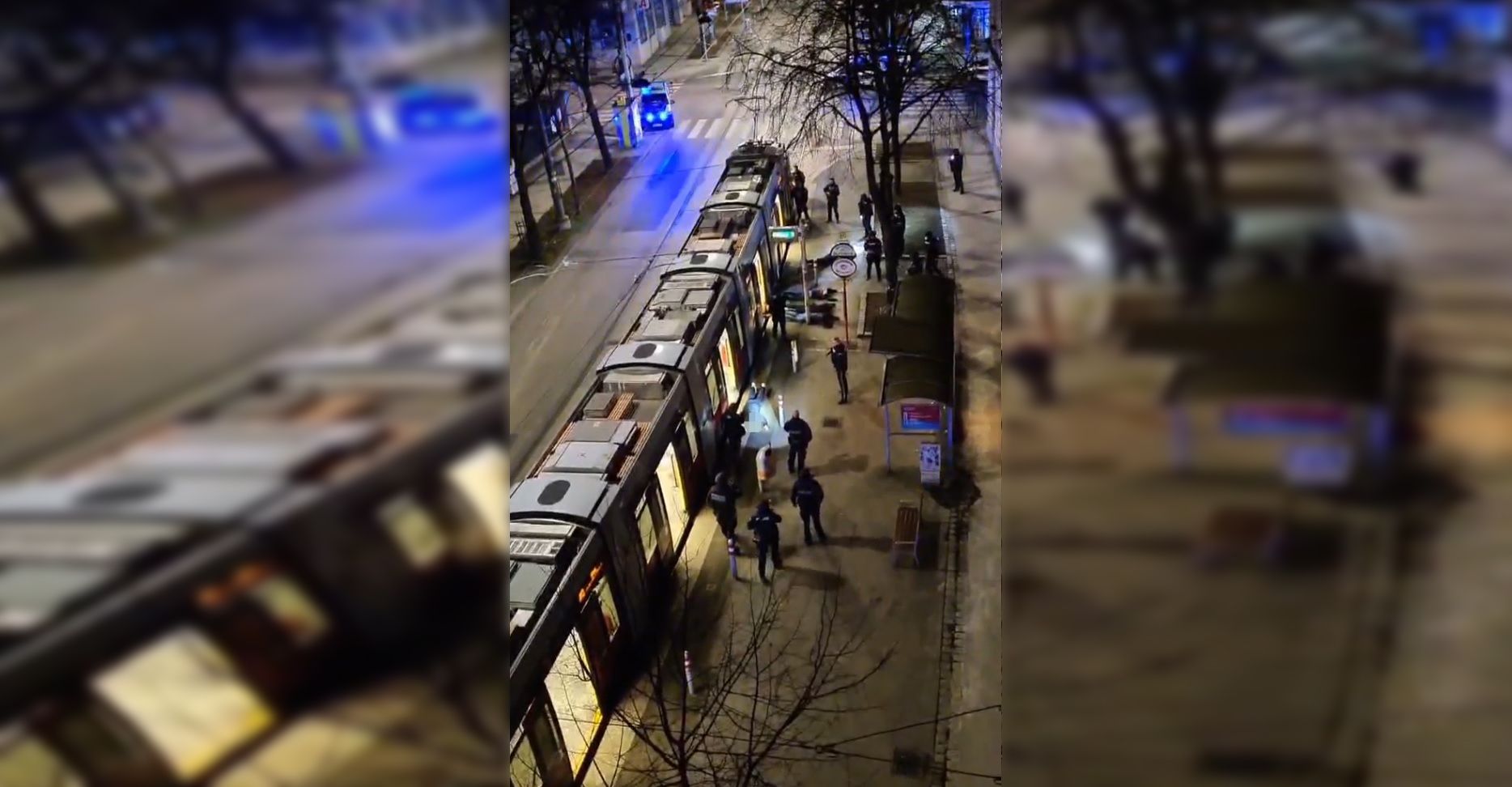 Festnahme auf der Hütteldorfer Straße (Wien-Penzing)