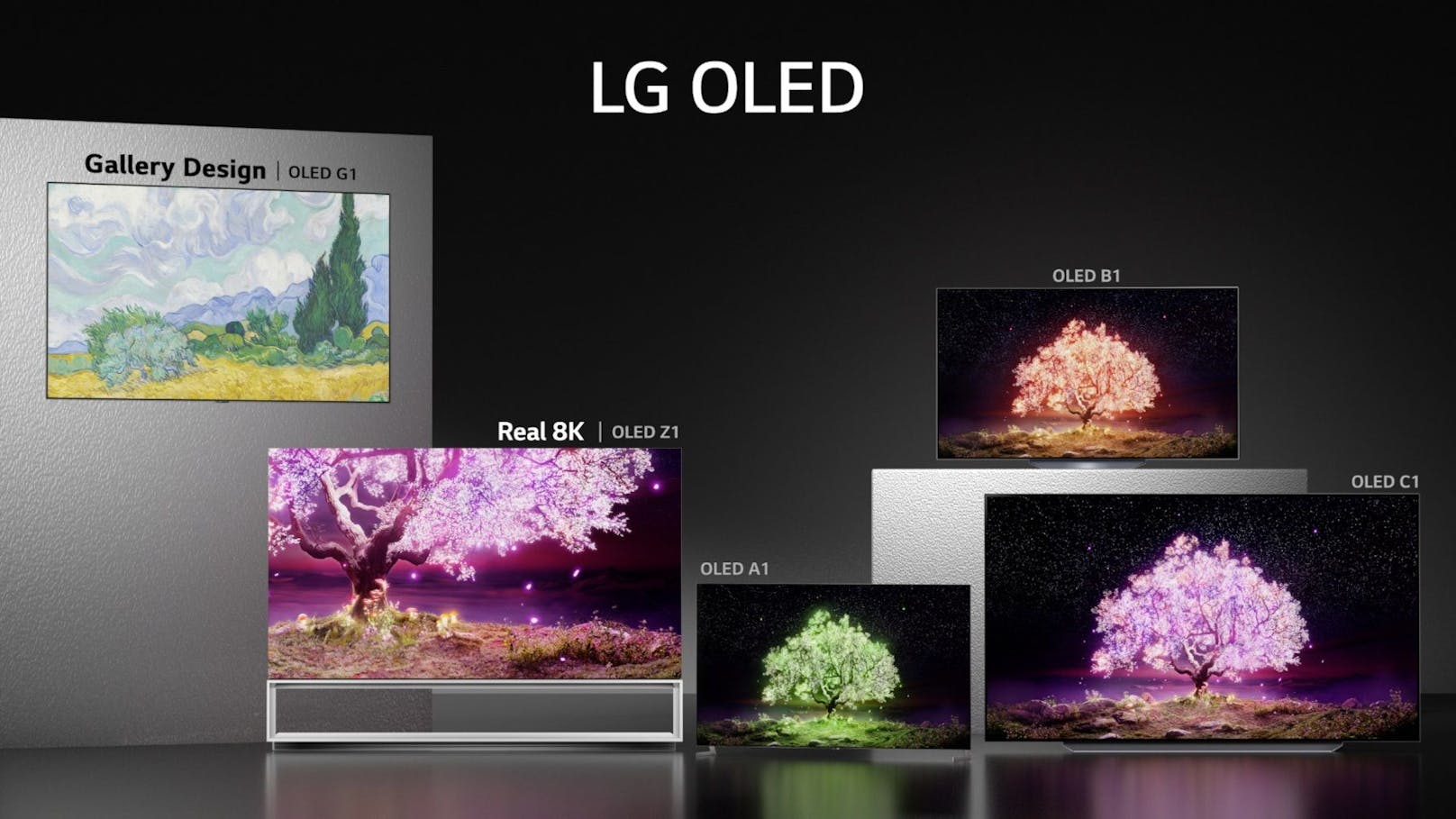 LG startet den weltweiten Rollout der 2021er-TV-Reihe mit neuen OLED-TVs.