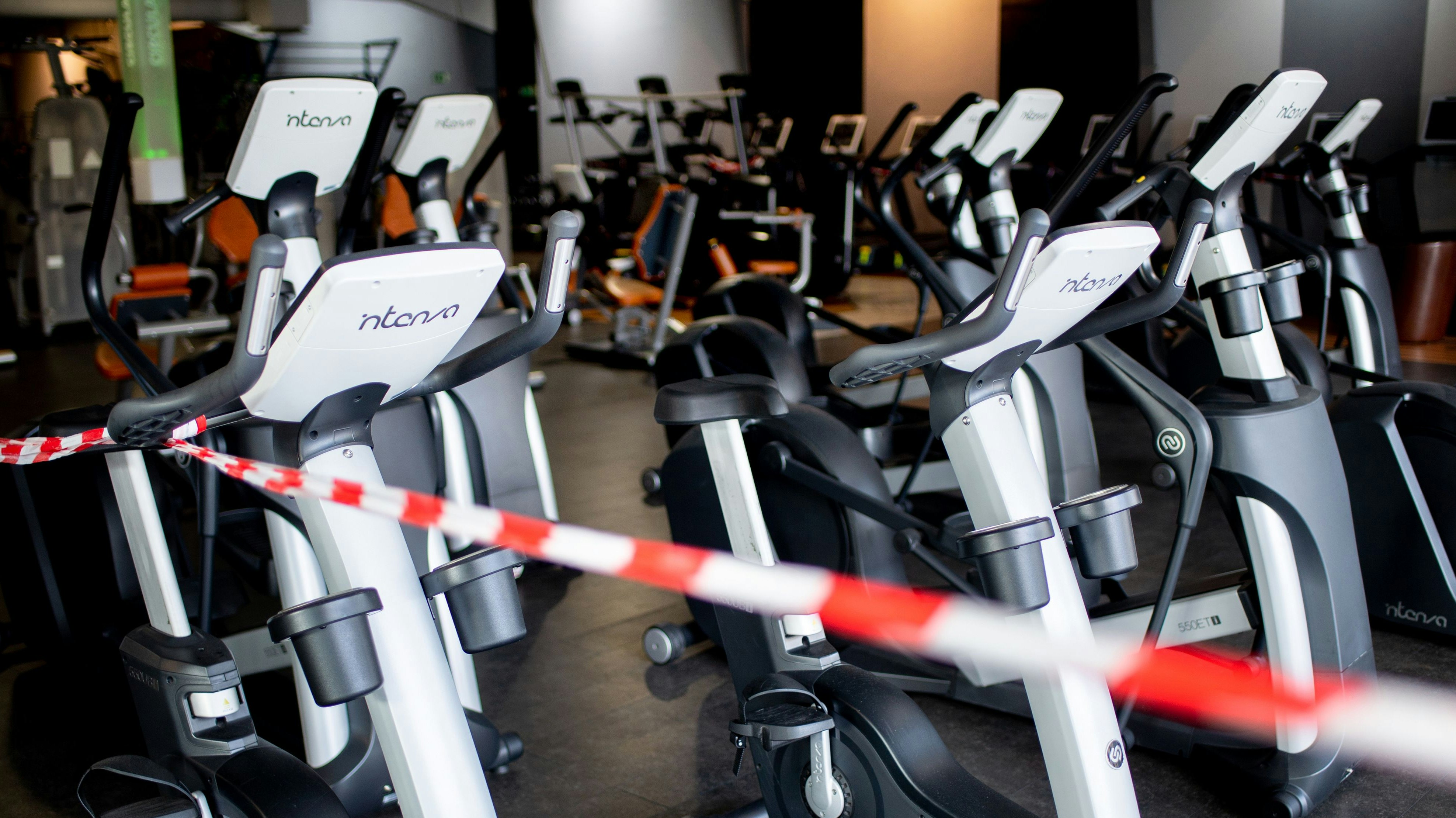 Seit 15 Wochen sind Fitnessstudios, Gastro und Hotels geschlossen. Symbolbild