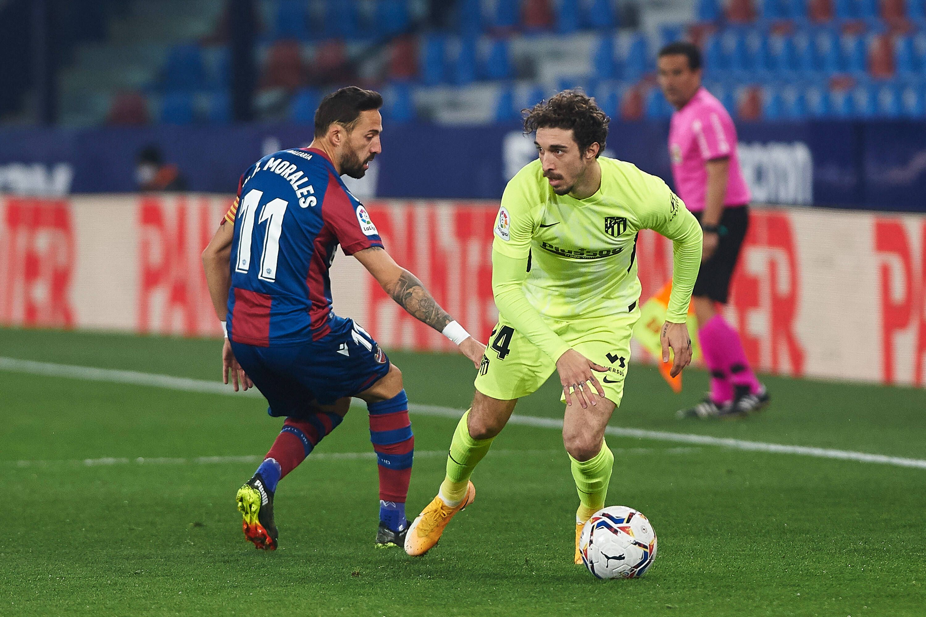 Atletico Madrid lässt zwei Punkte bei Levante liegen. 