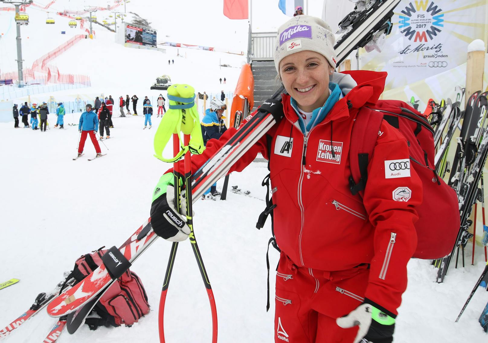 Michi Kirchgasser bei der Ski-WM 2017