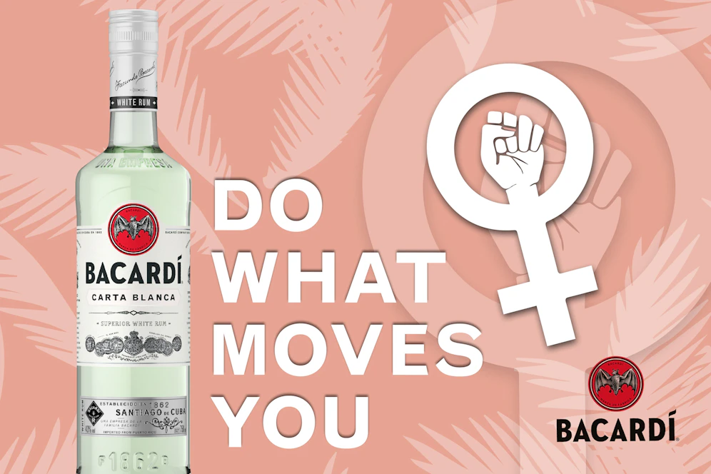 Mitspielen und eine Flasche BACARDÍ samt des besten Spruches zum Weltfrauentag gewinnen!