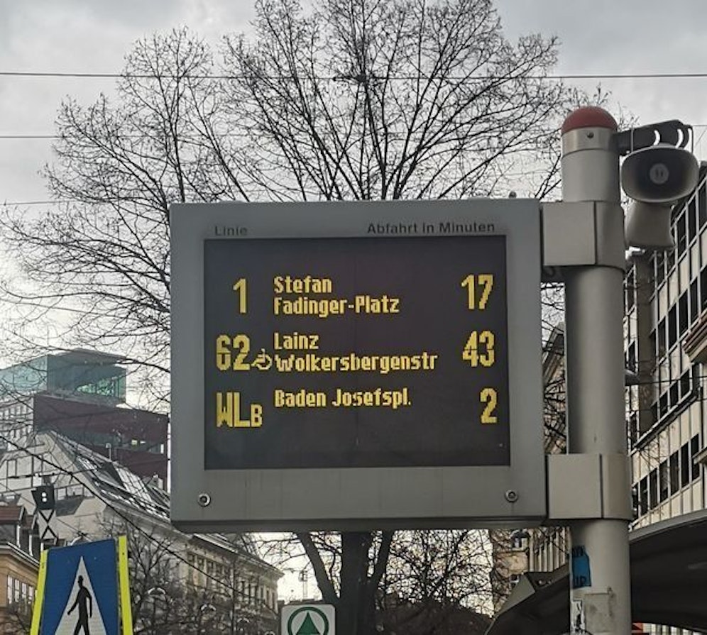 Ein Wiener musste 43 Minuten auf die Bim warten.