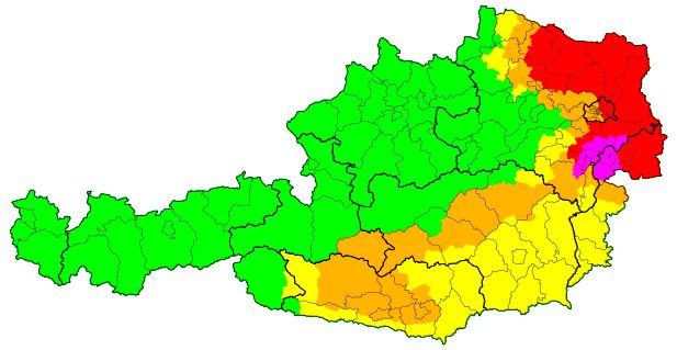 Höchste Warnstufe wegen Glatteis im Osten