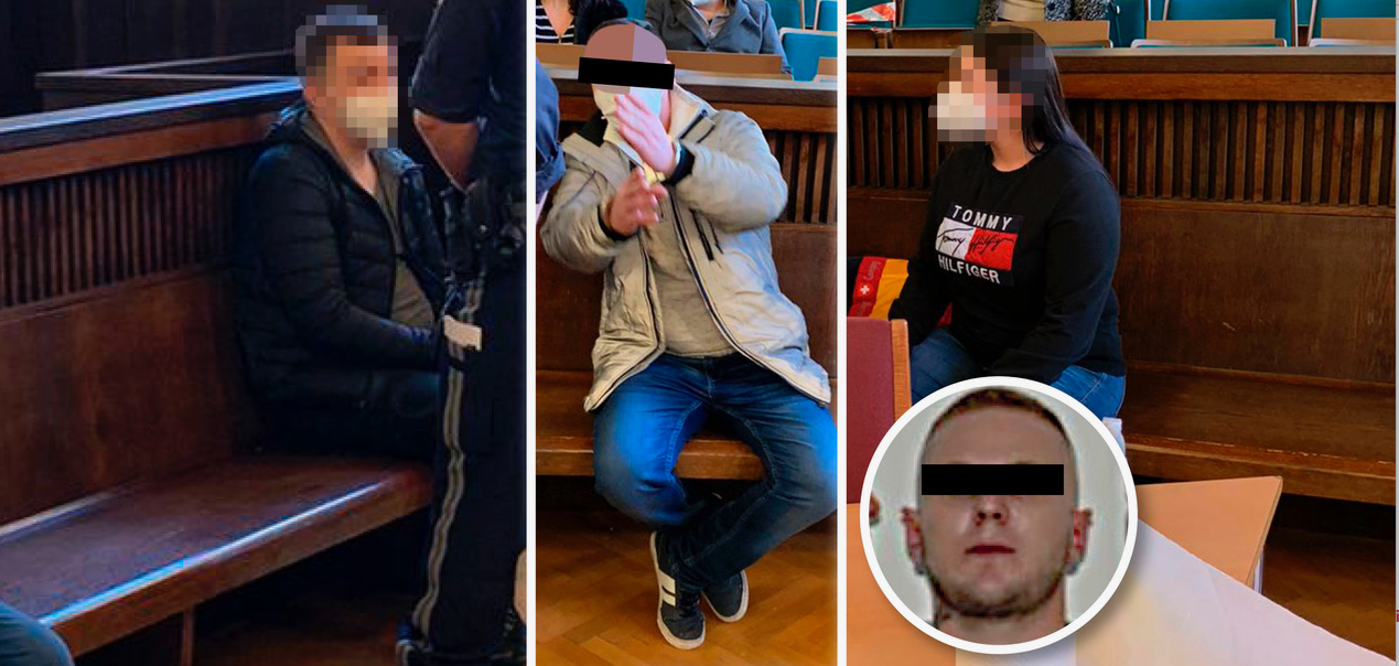 Die drei Fluchthelfer und der Häftling