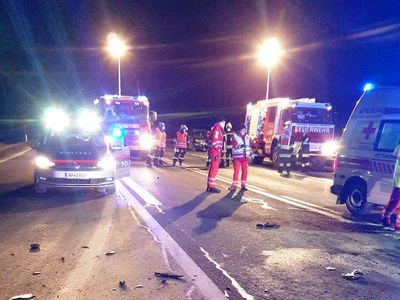 Der Unfall in Gföhl.