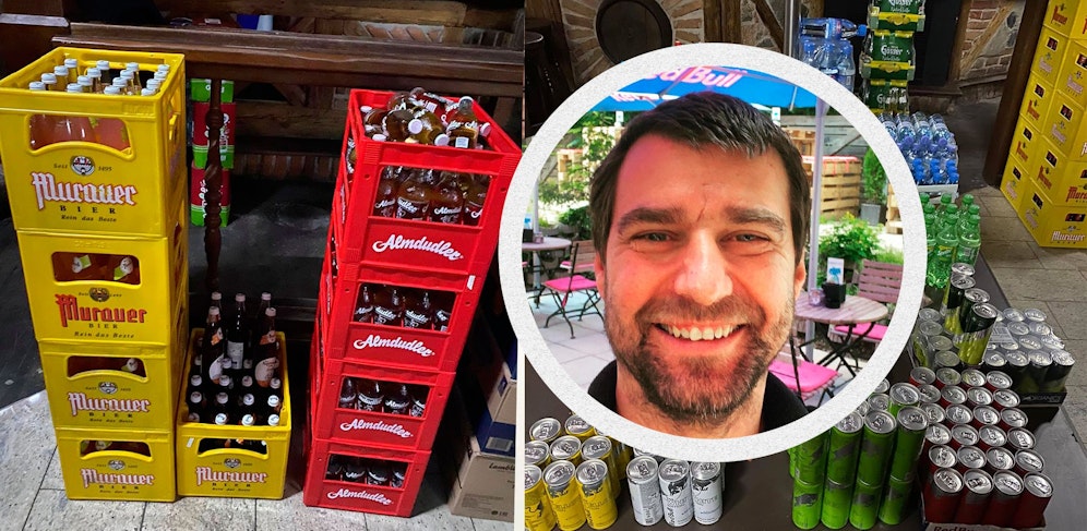 Wirt Sascha Pranger sprudelt vor Ideen.