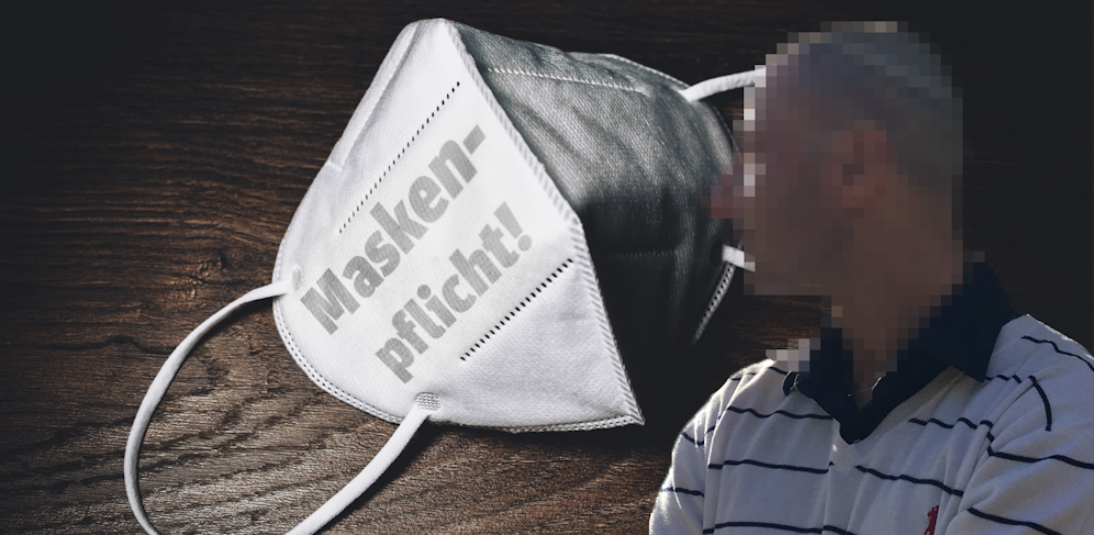 Die FFP2-Pflicht wurde für diesen Wiener zur Qual.