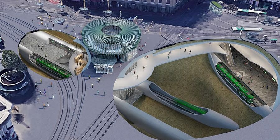 In Graz wird es zwei Metro-Linien geben.