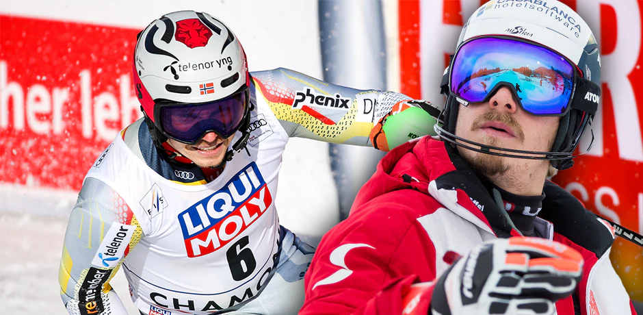 Henrik Kristoffersen und Manuel Feller