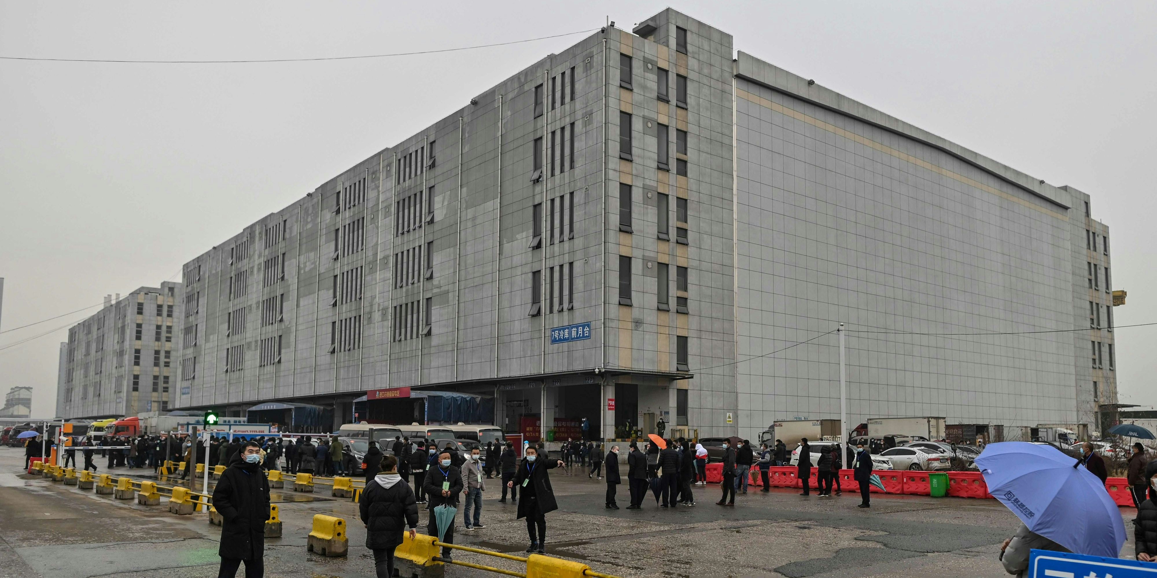 Der Baishazhou Markt in Wuhan, Hubei.