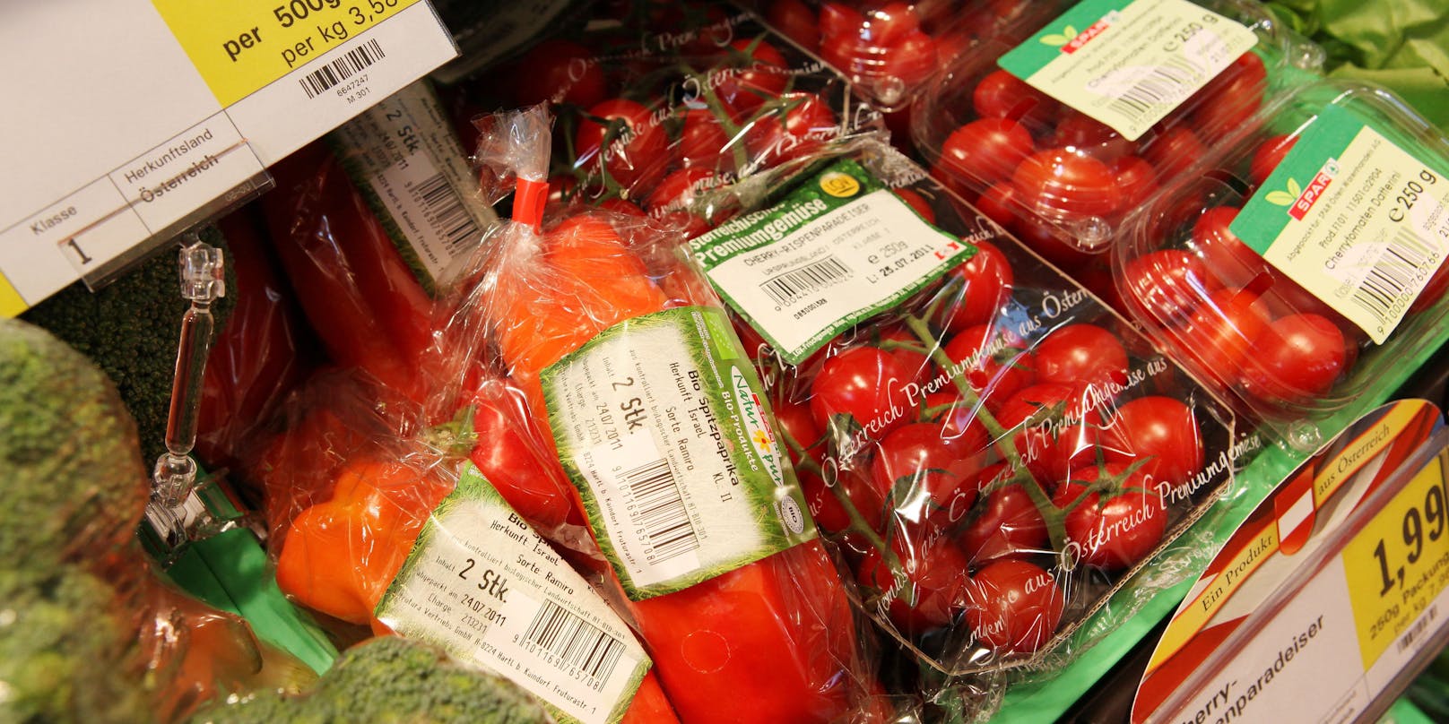 Österreicher achten beim Kauf von Gemüse immer mehr auf Bio-Qualität