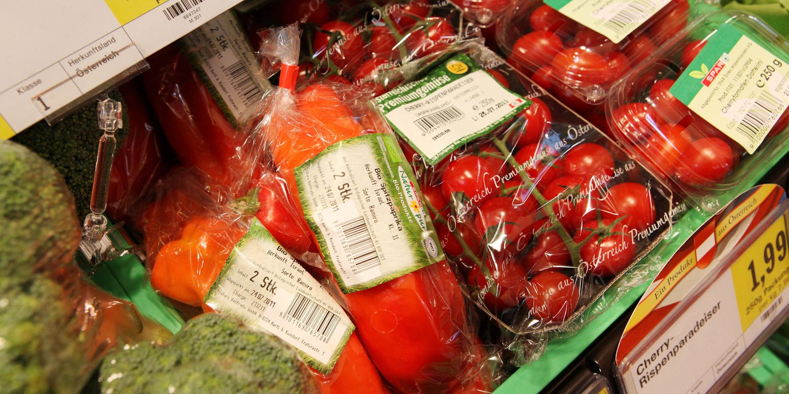 Österreicher achten beim Kauf von Lebensmitteln immer mehr auf Bio-Qualität