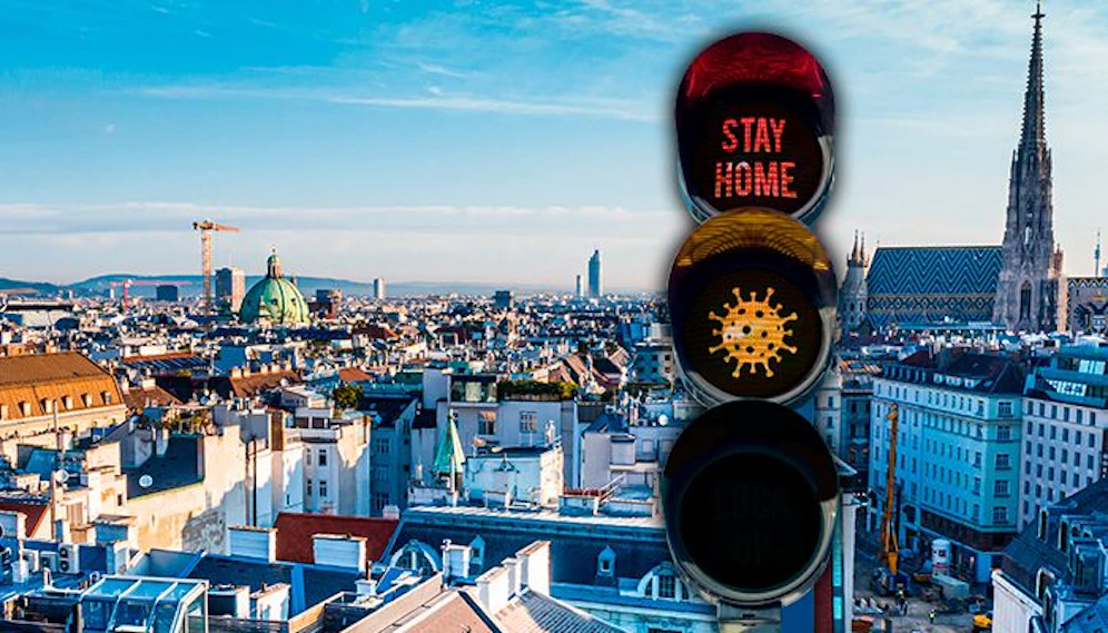 Ampelkommission tagt: Jetzt droht Wien nach Orange nach 14 Tagen wieder Rot.