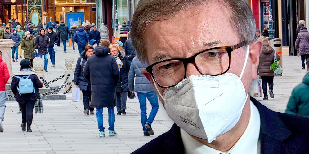 Anschober-Vorstoß für&nbsp;FFP2-Maskenpflicht im Freien.