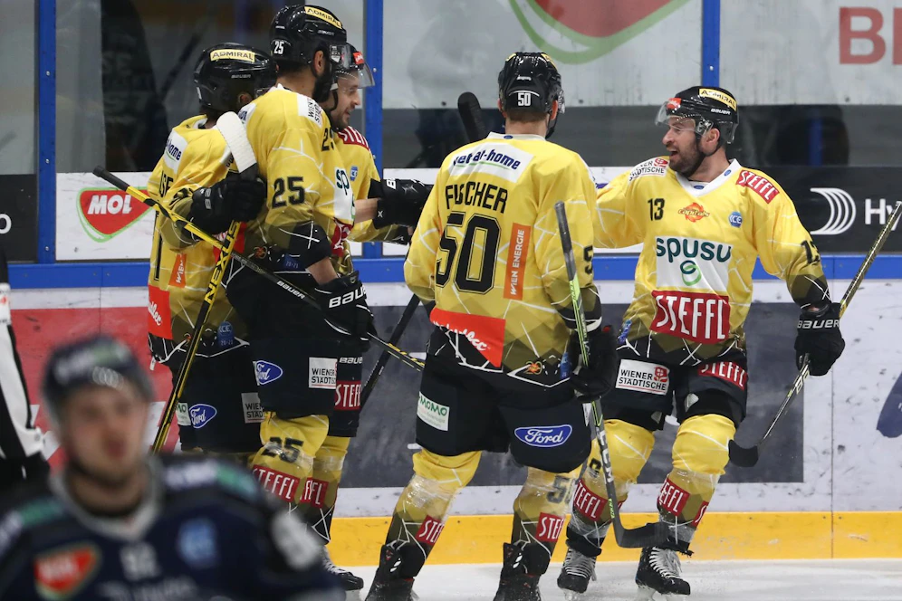 Die spusu Capitals jubeln
