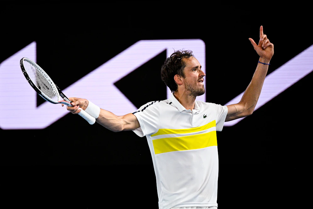 Daniil Medwedew steht im Finale der Australian Open. 