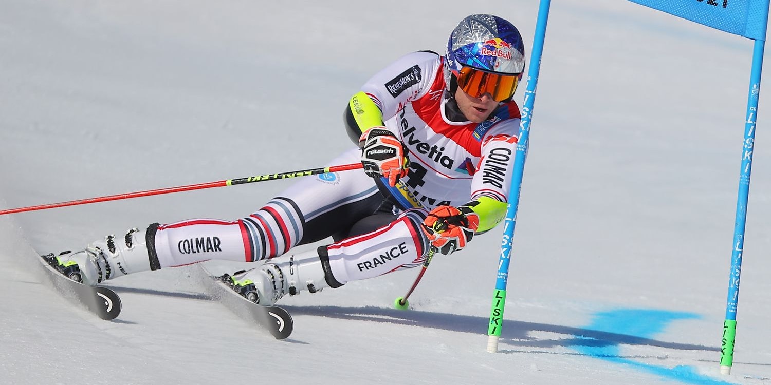 Alexis Pinturault im WM-Riesentorlauf. 