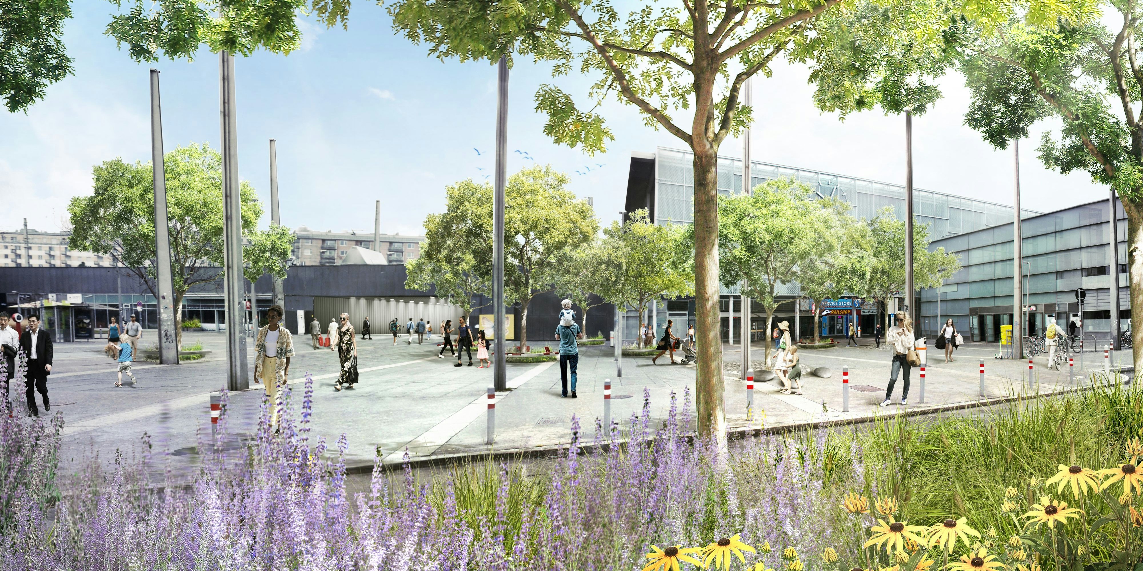 Der neue Praterstern ab 2022