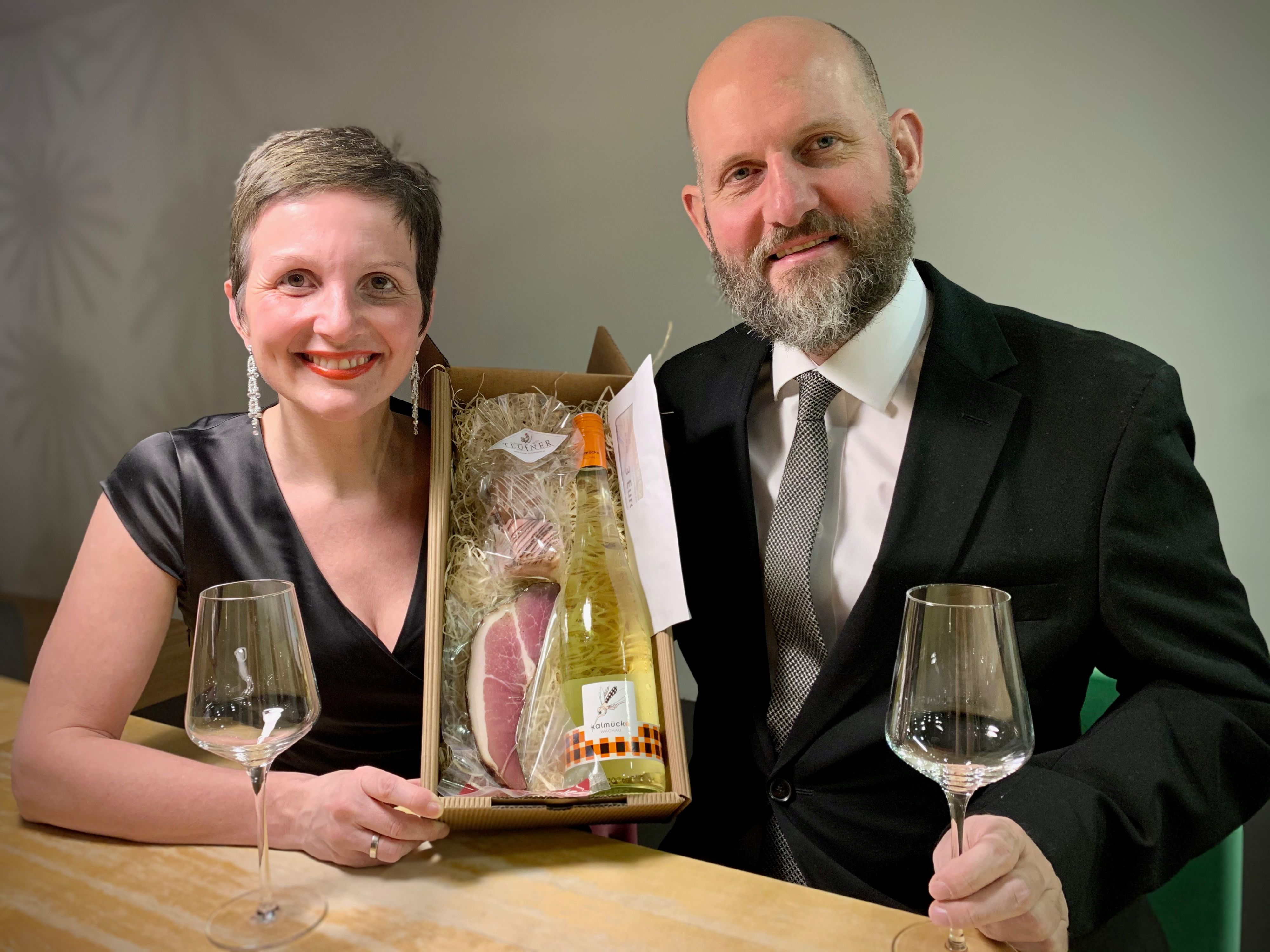 Birgit und Georg Zöchling tanzen heuer im Wohnzimmer. 