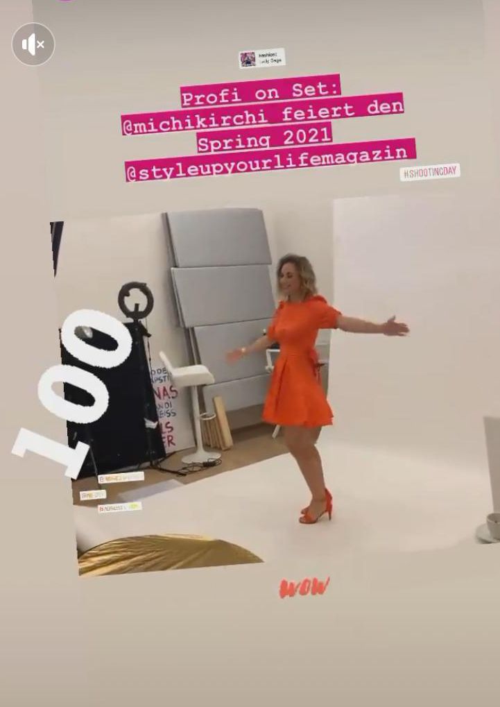 Michaela Kirchgasser beim Shooting