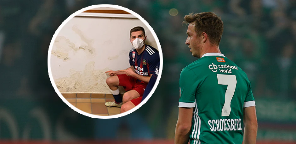 Philipp Schobesberger über die Kabine in Pasching. 