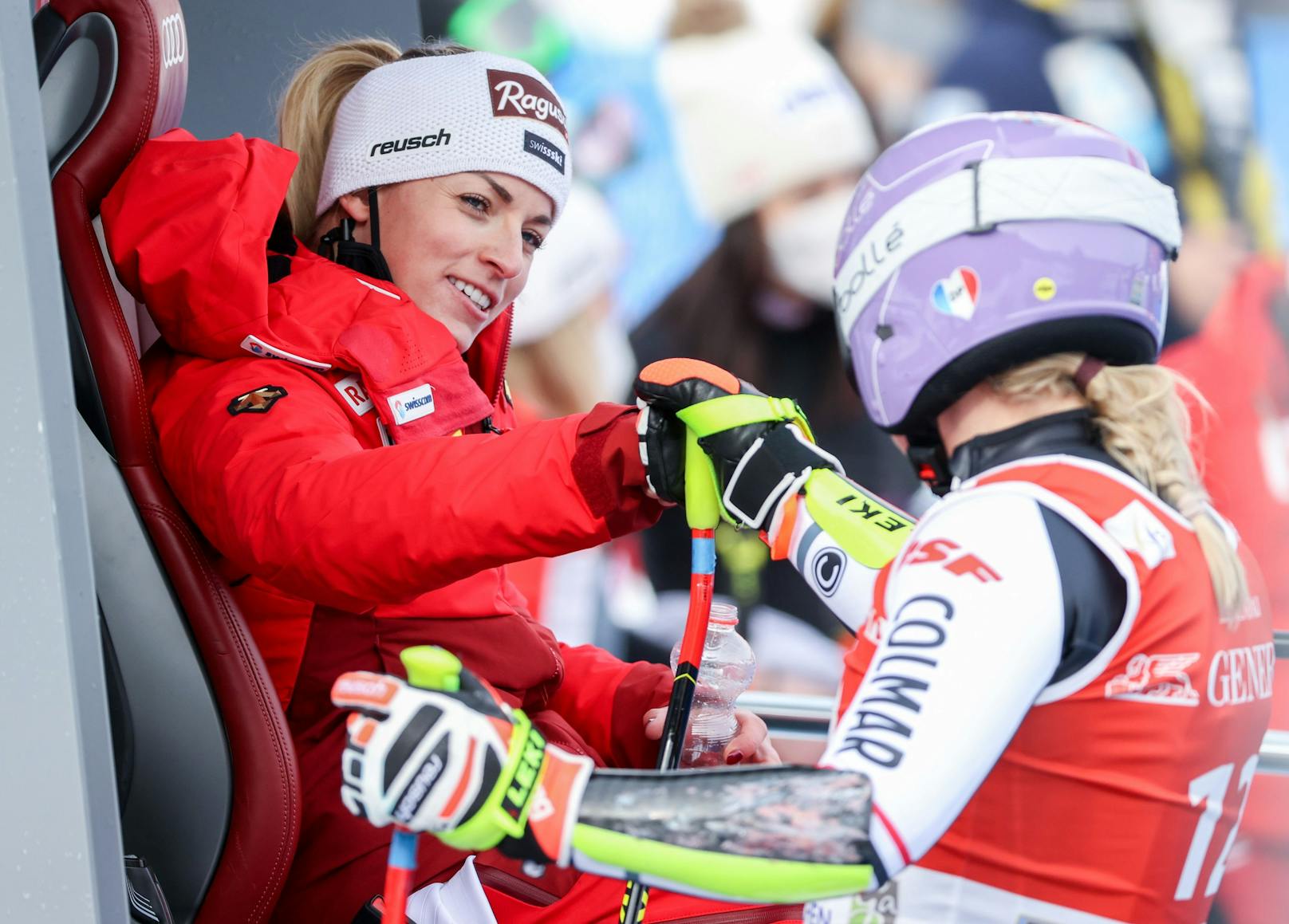 In Garmisch fanden witterungsbedingt zwei Super-G-Rennen, aber keine Abfahrt statt. Lara Gut-Behrami bestätigte ihre Top-Form und gewann zwei Mal. Tamara Tippler durfte sich über einen dritten Rang freuen.