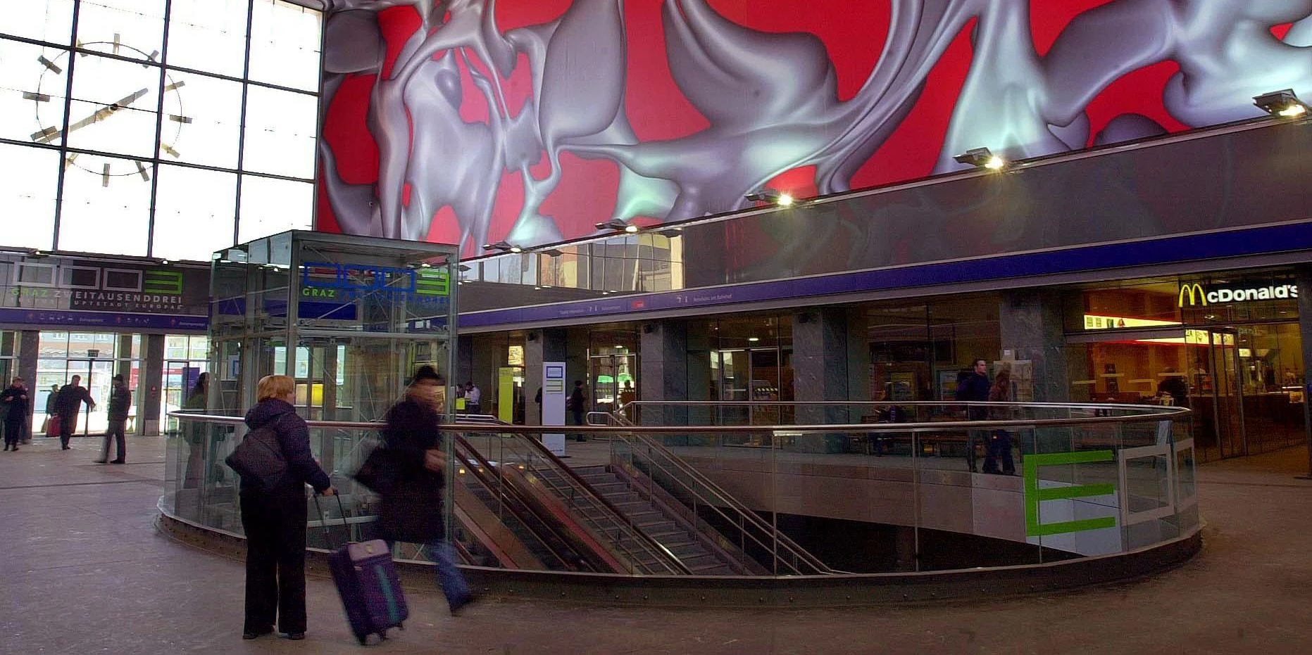 Der Mann weigerte sich, am Gelände des Hauptbahnhofes Graz eine FFP2-Maske tragen.