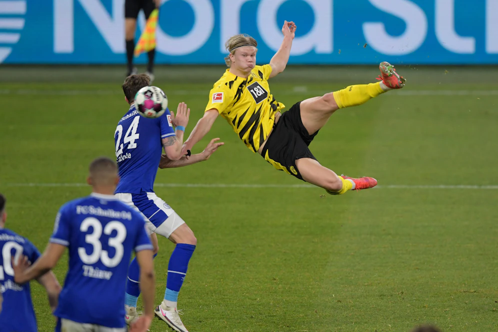 Erling Haaland beim 2:0