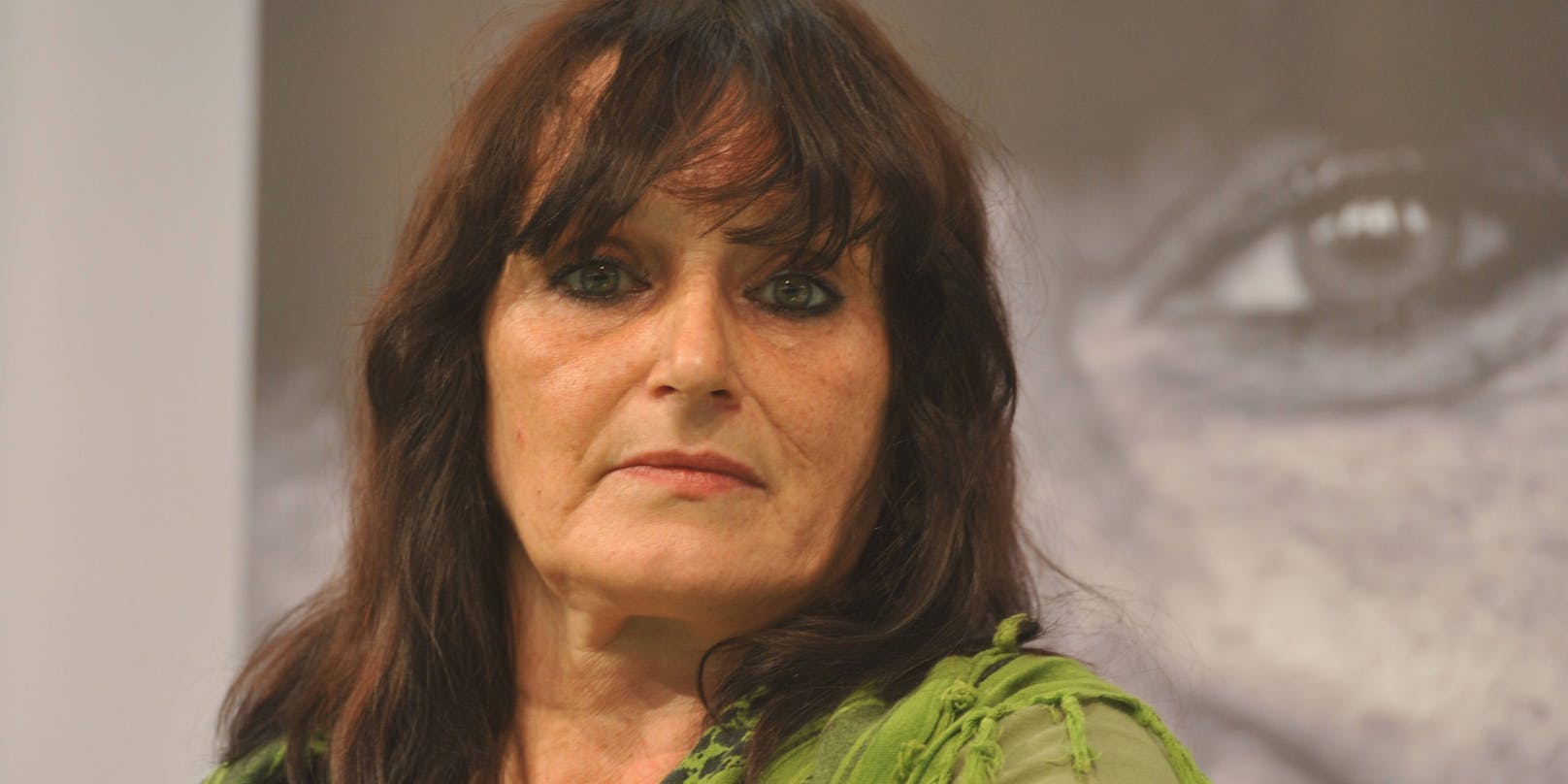 Christiane Felscherinow auf der Frankfurter Buchmesse im Jahr 2013.