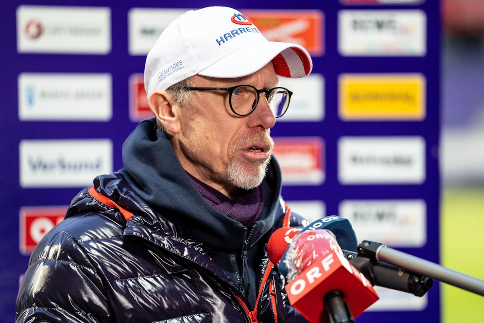 Peter Stöger spricht über seine Zukunft. 