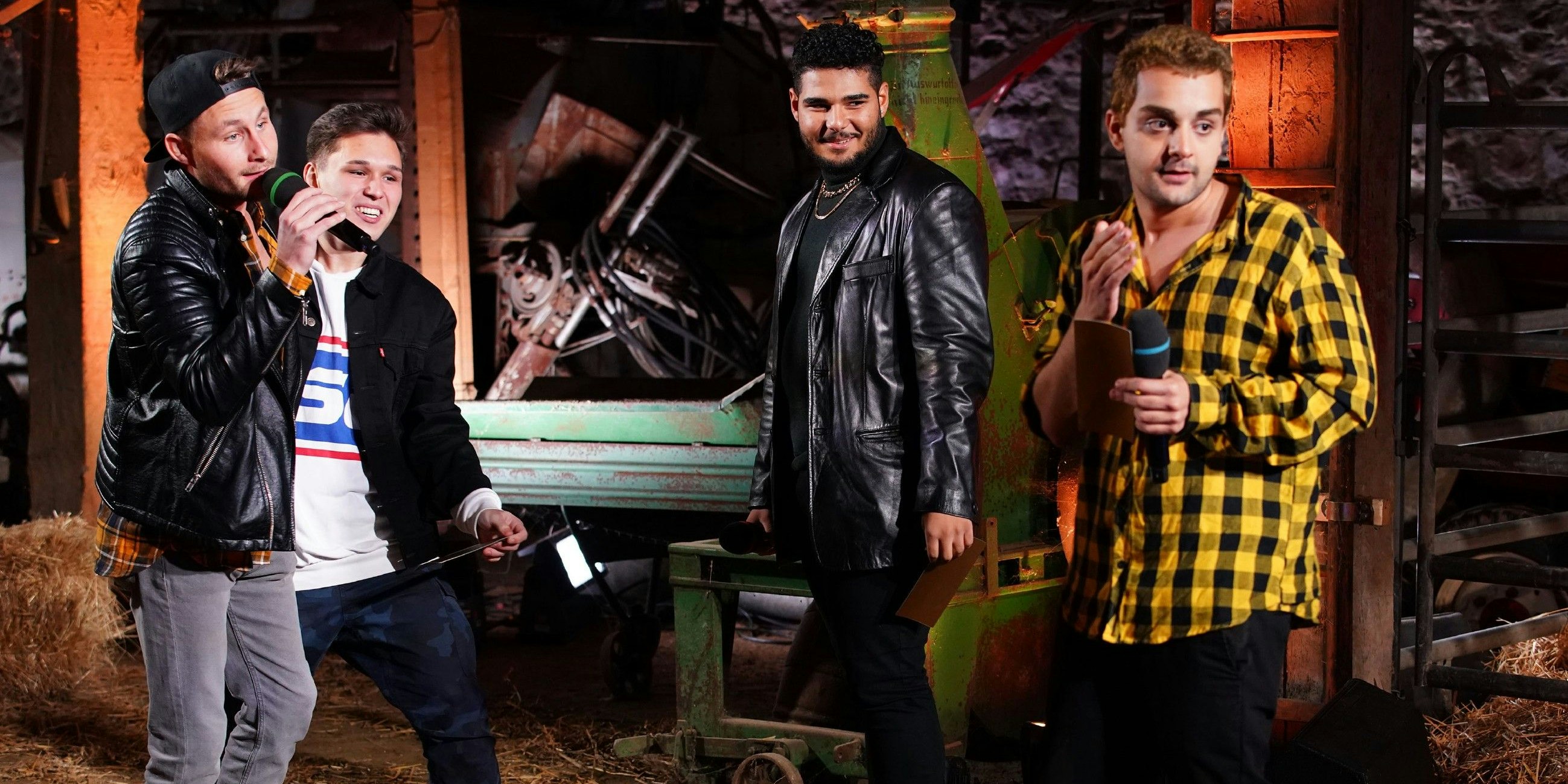  Jan Böckmann, Dominic Möws, Starian Dwayne McCoy und Shada Ali schafften es alle mit dem Song "Ain't no Sunshine" eine Runde weiter. 