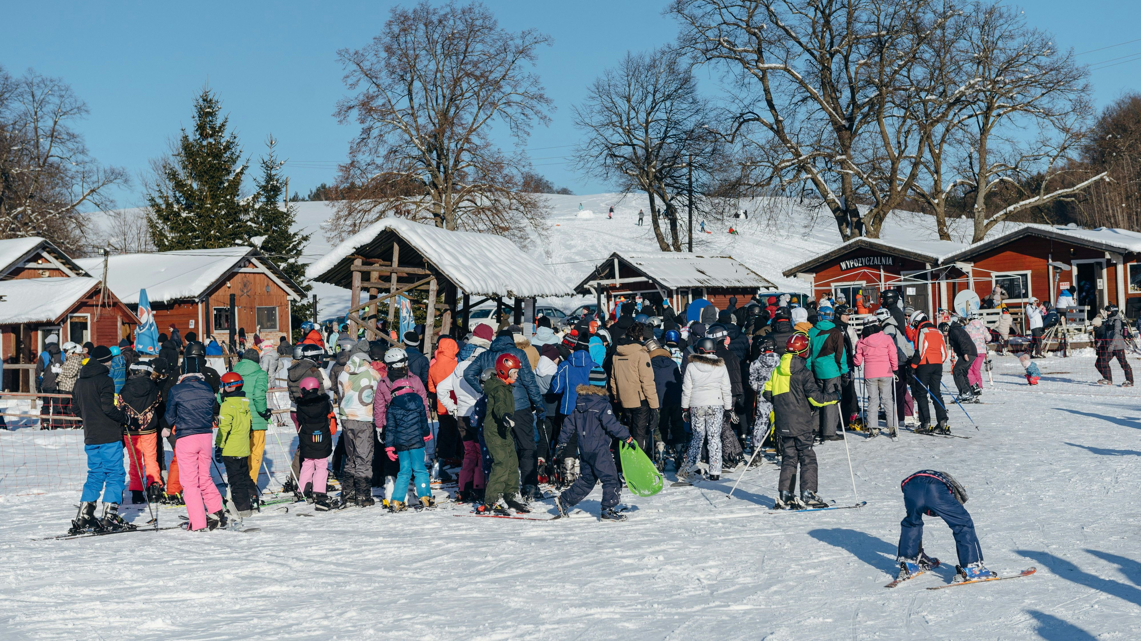 Großer Andrang im polnischen Skigebiet Zakopane