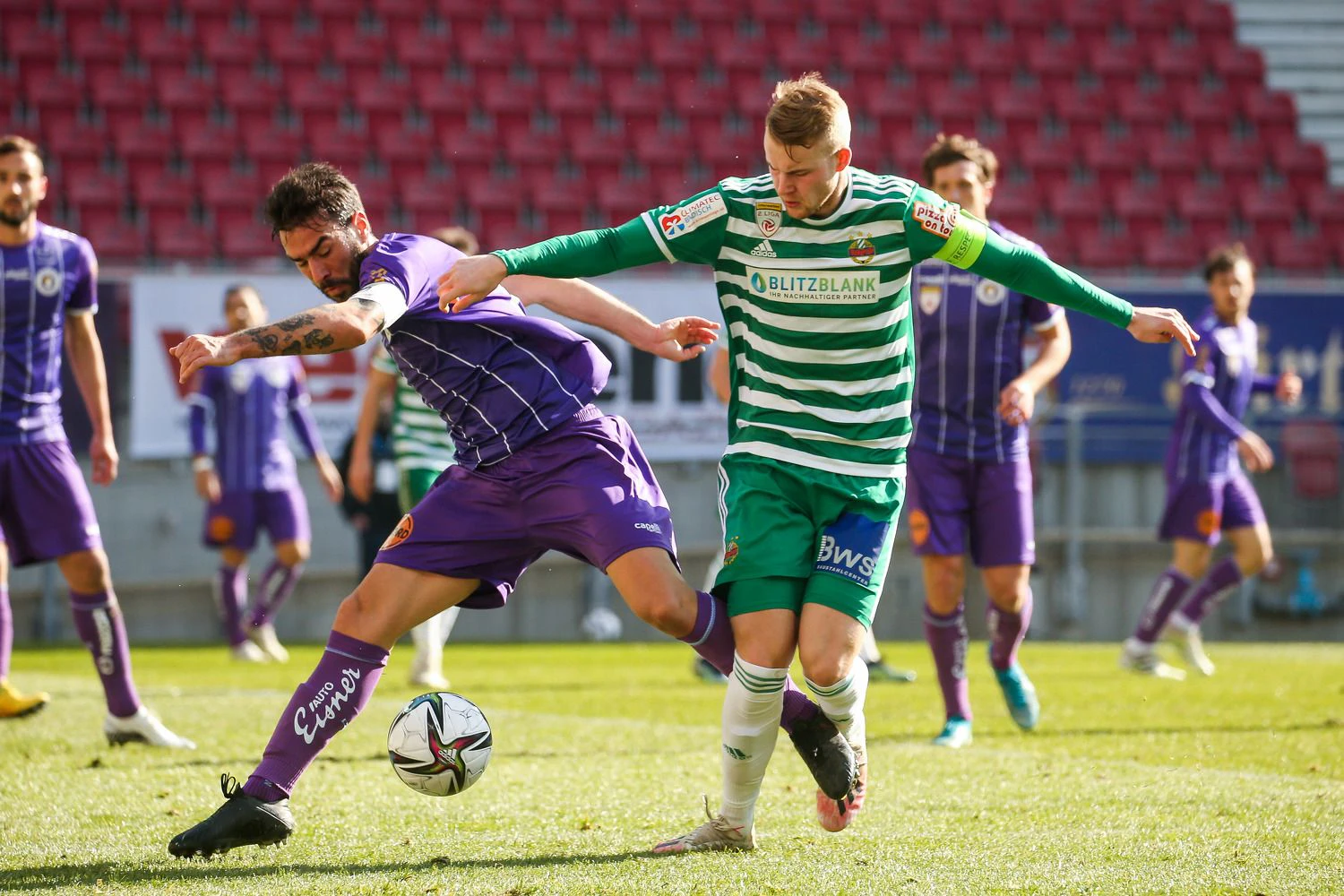 Rapid II schlägt Austria Klagenfurt.