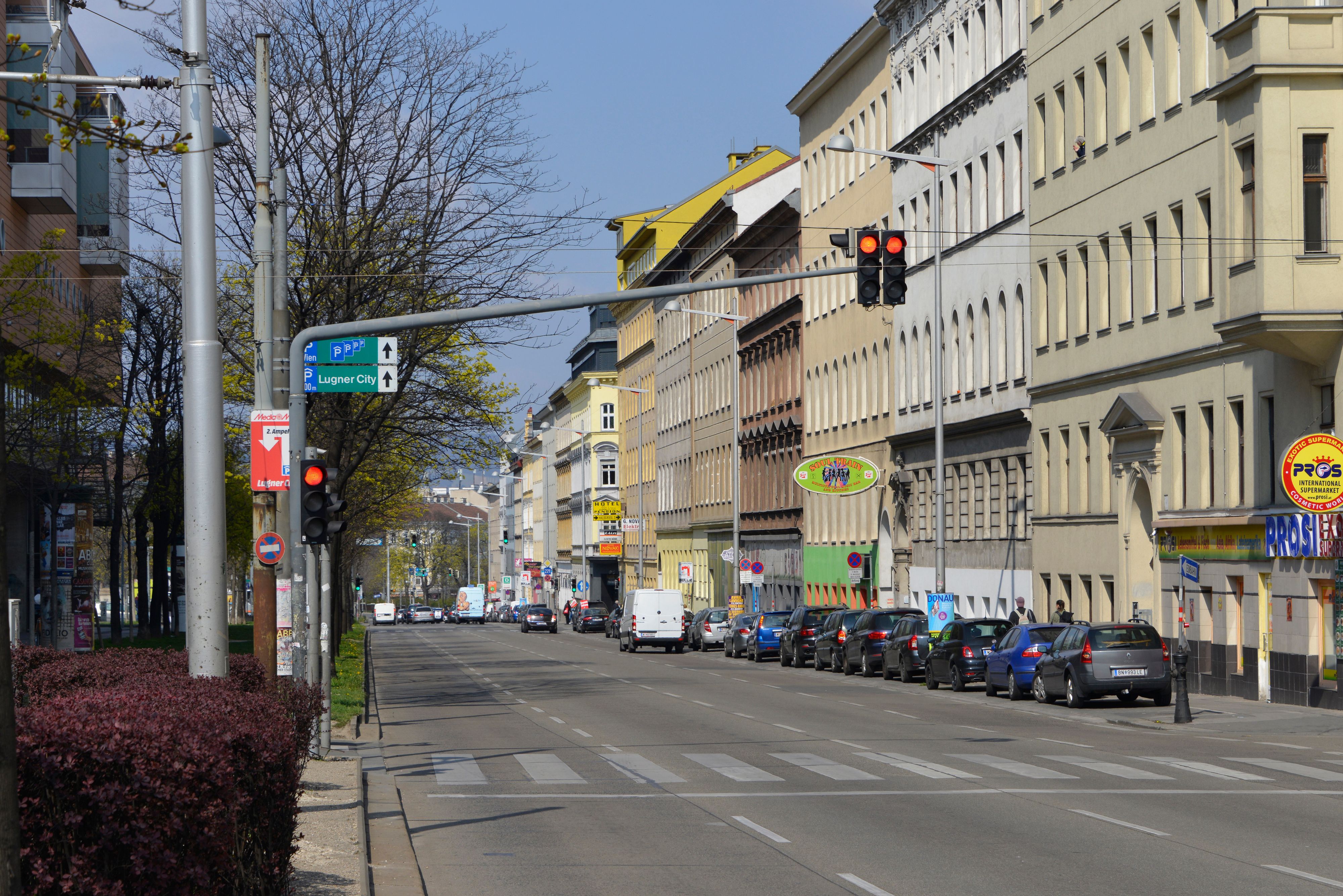 Blick auf den Neubaugürtel in Wien. Archivbild