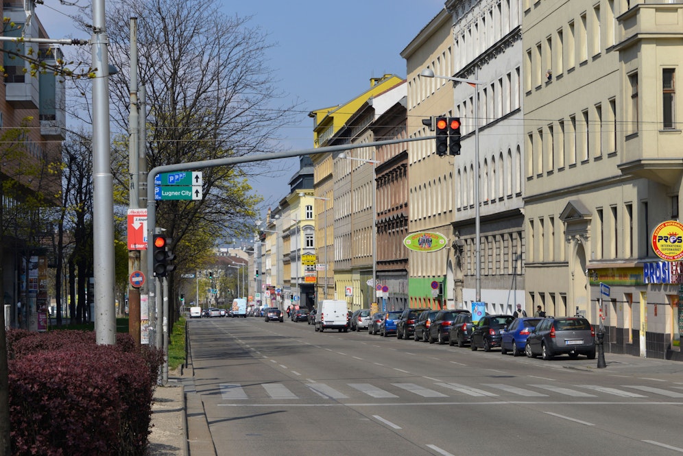 Blick auf den Neubaugürtel in Wien. Archivbild