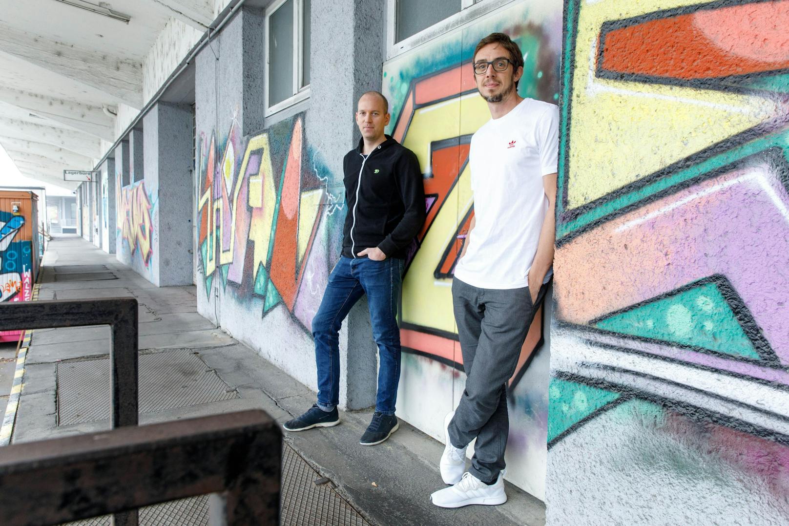 Die Storyclash-Gründer Philip Penner (34) und Andreas Gutzelnig (35)