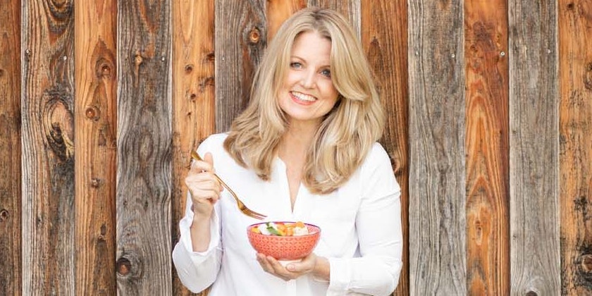 Ernährungsexpertin Sasha Walleczek will zeigen, wie man sich mit wenig Geld gesund ernähren kann. 