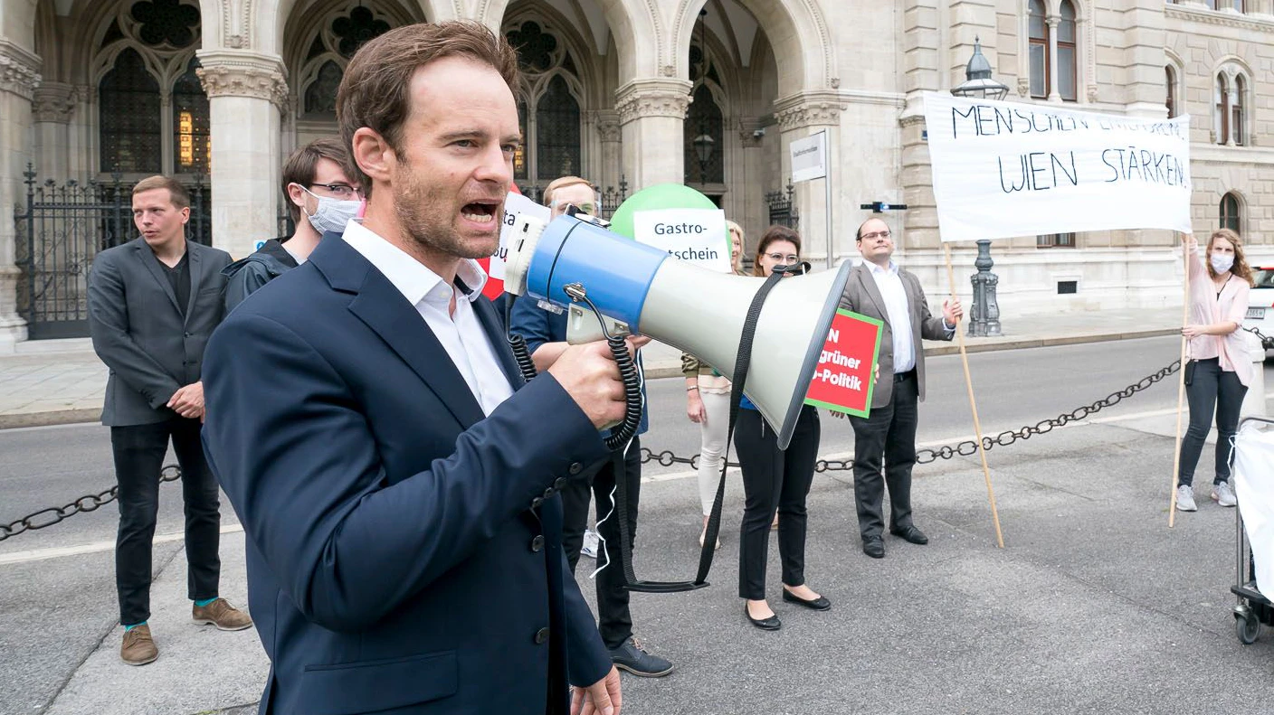 Wiens ÖVP-Klubchef Markus Wölbitsch ruft nach Aufklärung bezüglich der Wiener Sonderbeauftragten.