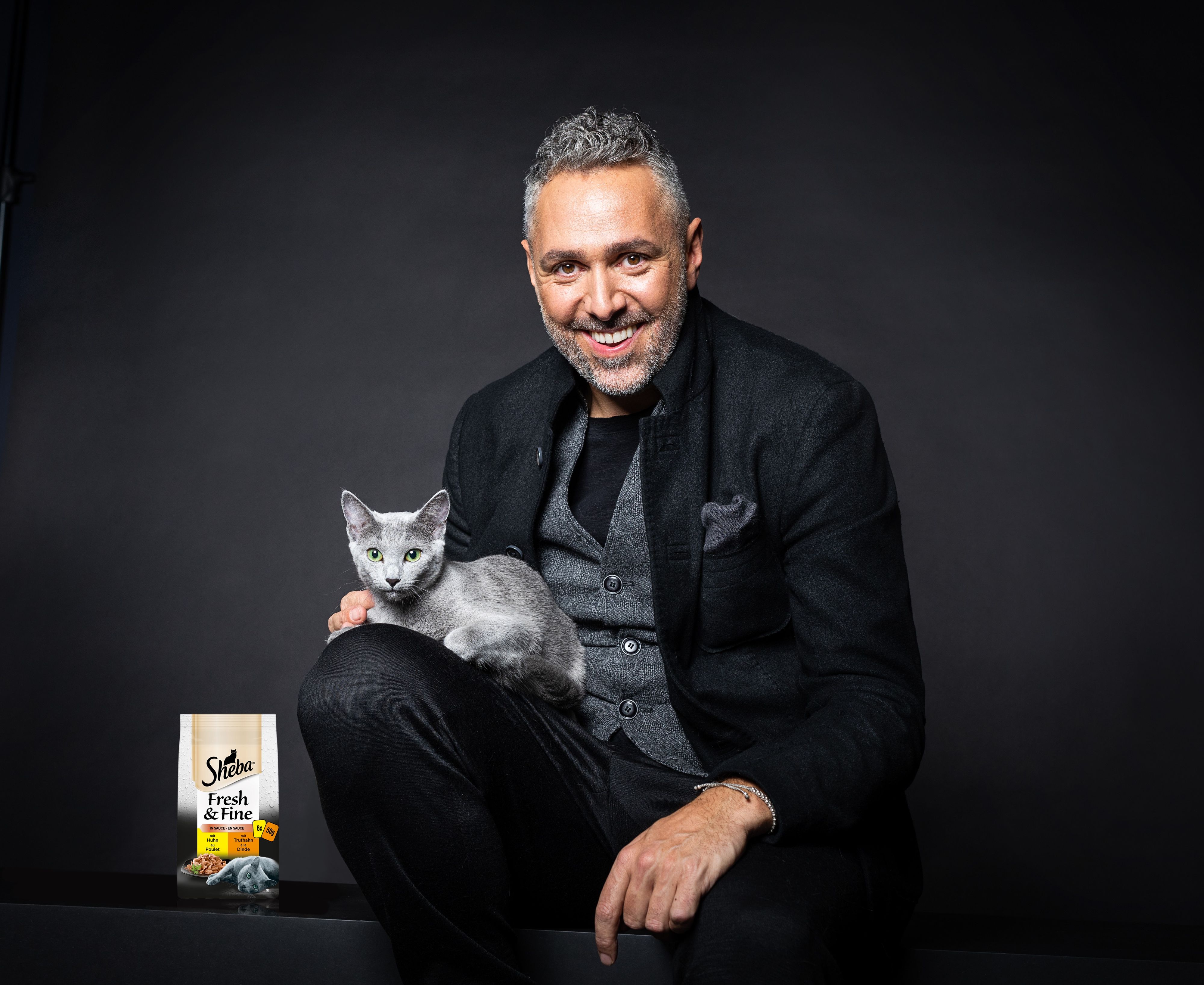 TV-Koch Roland Trettl steht total hinter der neuen Gourmet-Edition von "Sheba". 