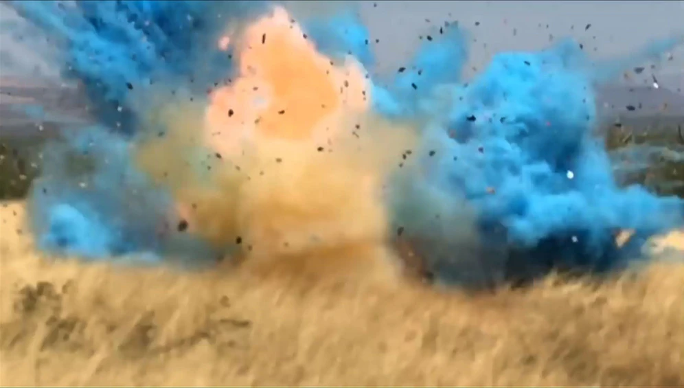 Archivbild Arizona, April 2017: Diese Explosion im Rahmen einer Gender Reveal Party löste einen verheerenden Waldbrand aus.