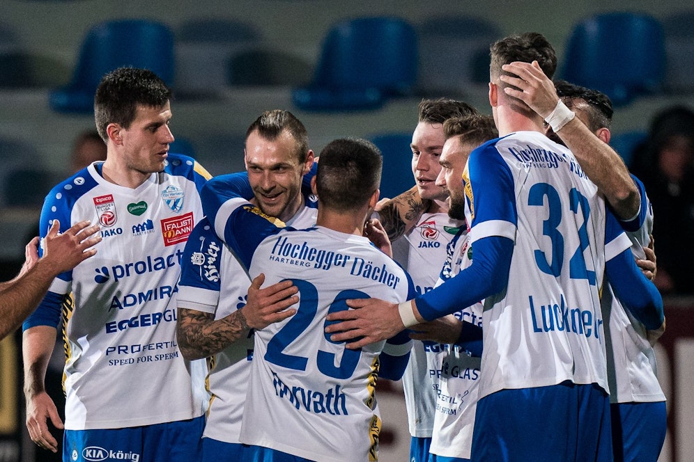 Hartberg schlägt Wattens. 