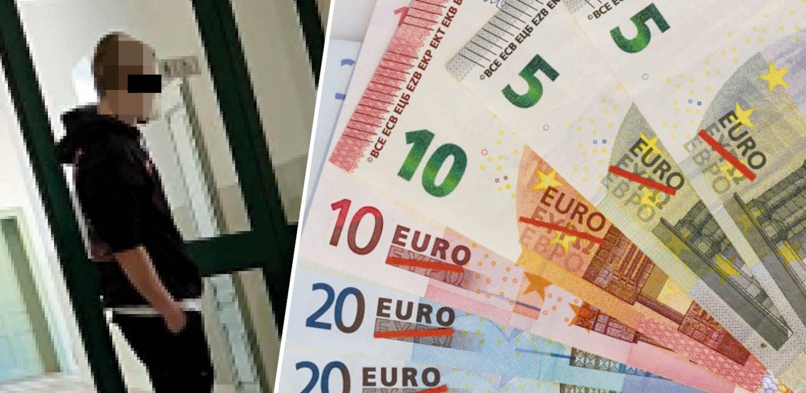 Darum kaufte sich Lehrling 18.270 Euro Falschgeld