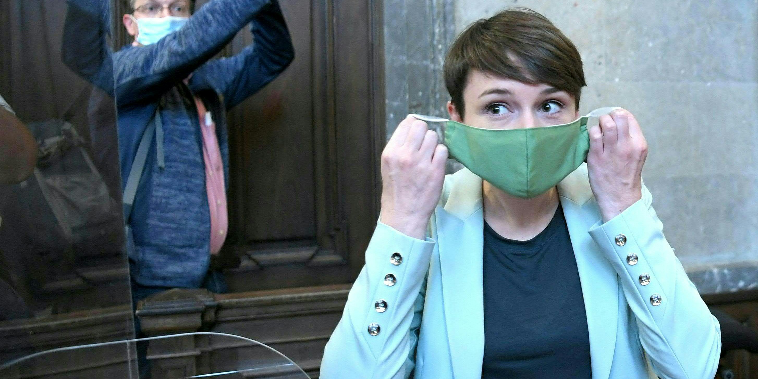 Die grüne Klubchefin Sigi Maurer