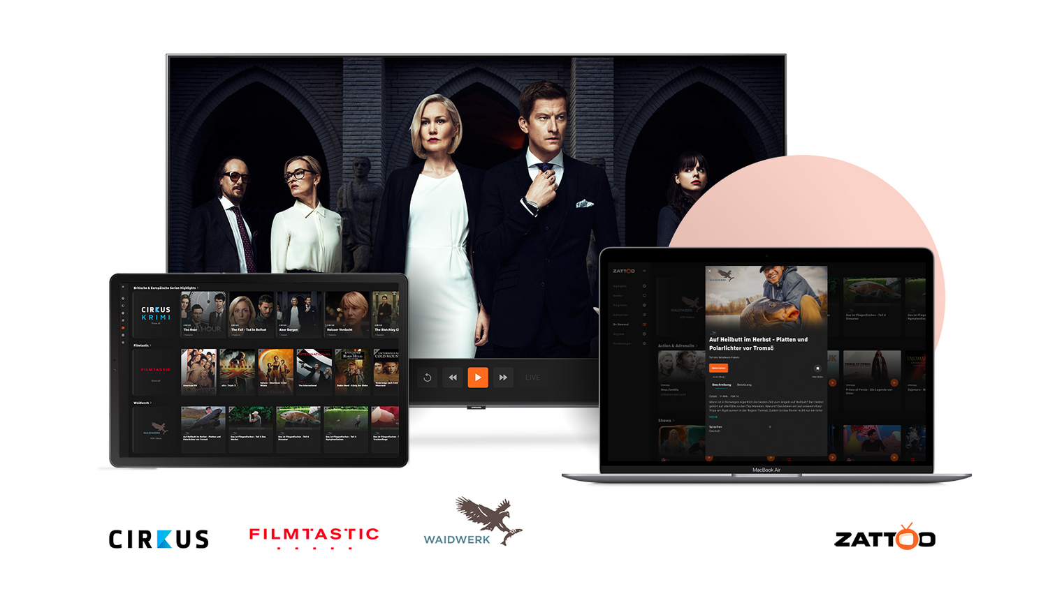 Zattoo bietet als erster TV-Streaming-Anbieter in Österreich ab sofort auch Video-on-Demand-Inhalte