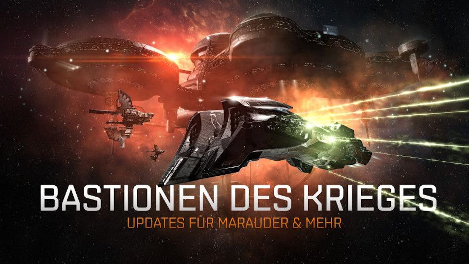 "EVE Online": "Bastionen des Krieges"-Update und "Flottenformationen" bald verfügbar.
